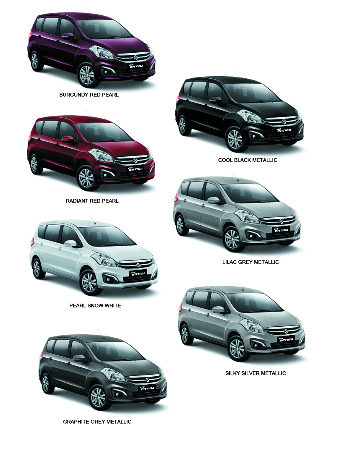 Pilihan Warna Ertiga Promo Dan Harga Mobil Suzuki Terbaru