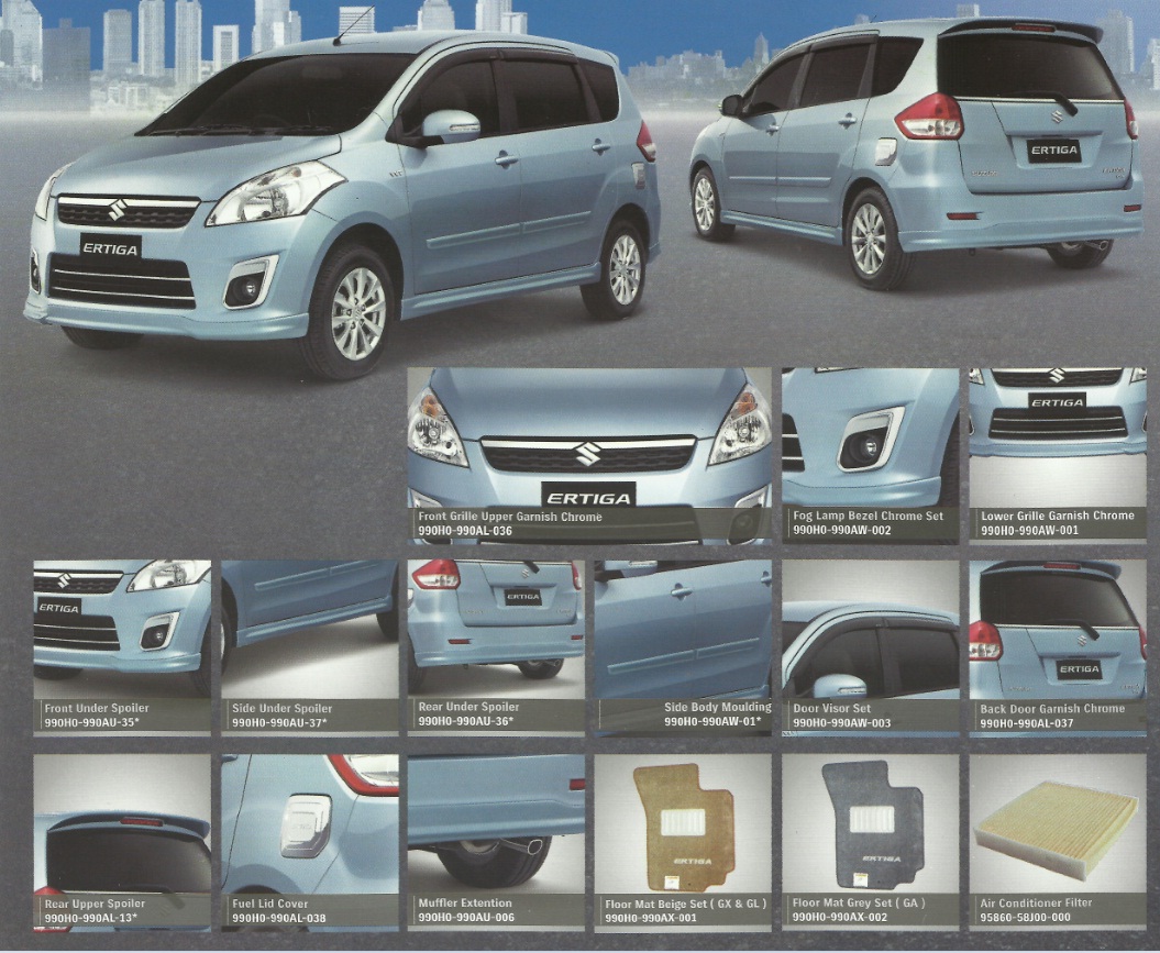 Aksesoris Suzuki Ertiga Promo Dan Harga Mobil Suzuki Terbaru
